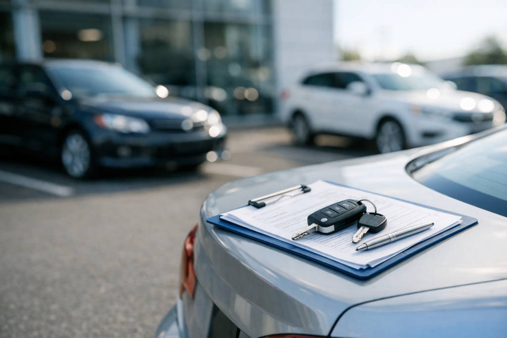 Käytetyn auton myyminen