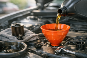 Milloin auton öljyt tulee vaihtaa