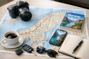 Valmis road trip -suunnitelma Norjaan – näin saat kaiken irti lomasta