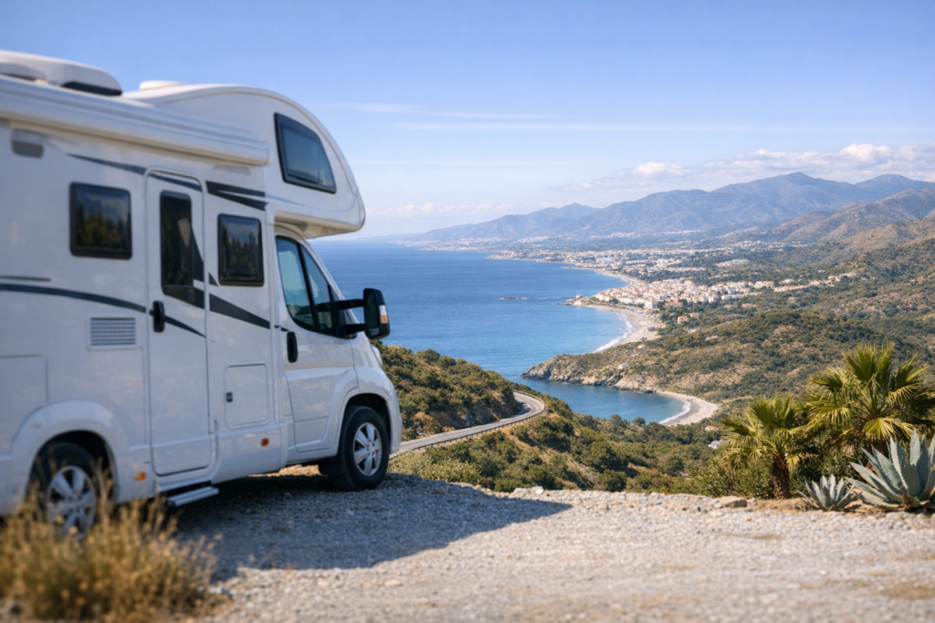 Matkailuautolla Espanjaan – tässä suunnitelma Suomesta Aurinkorannikolle
